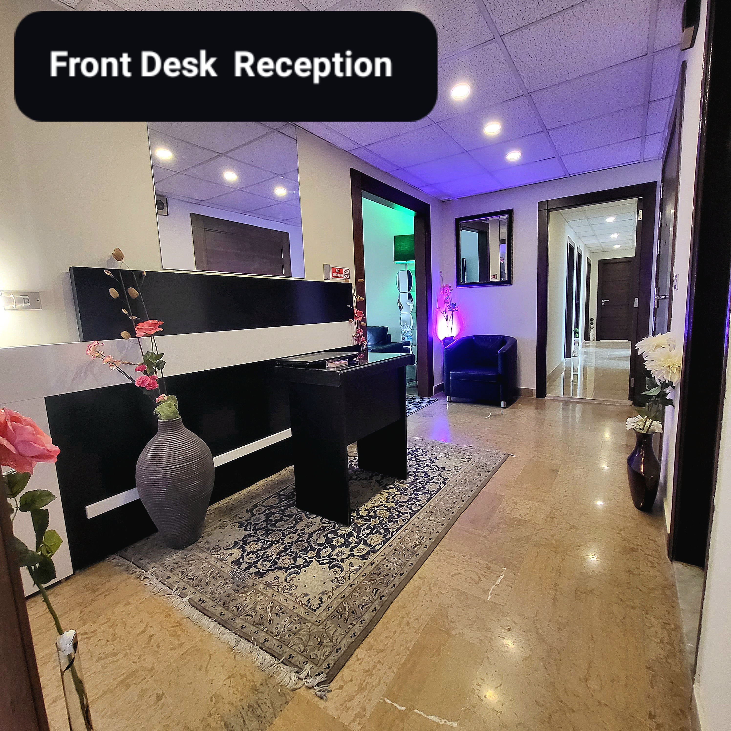 Reception and main entrance