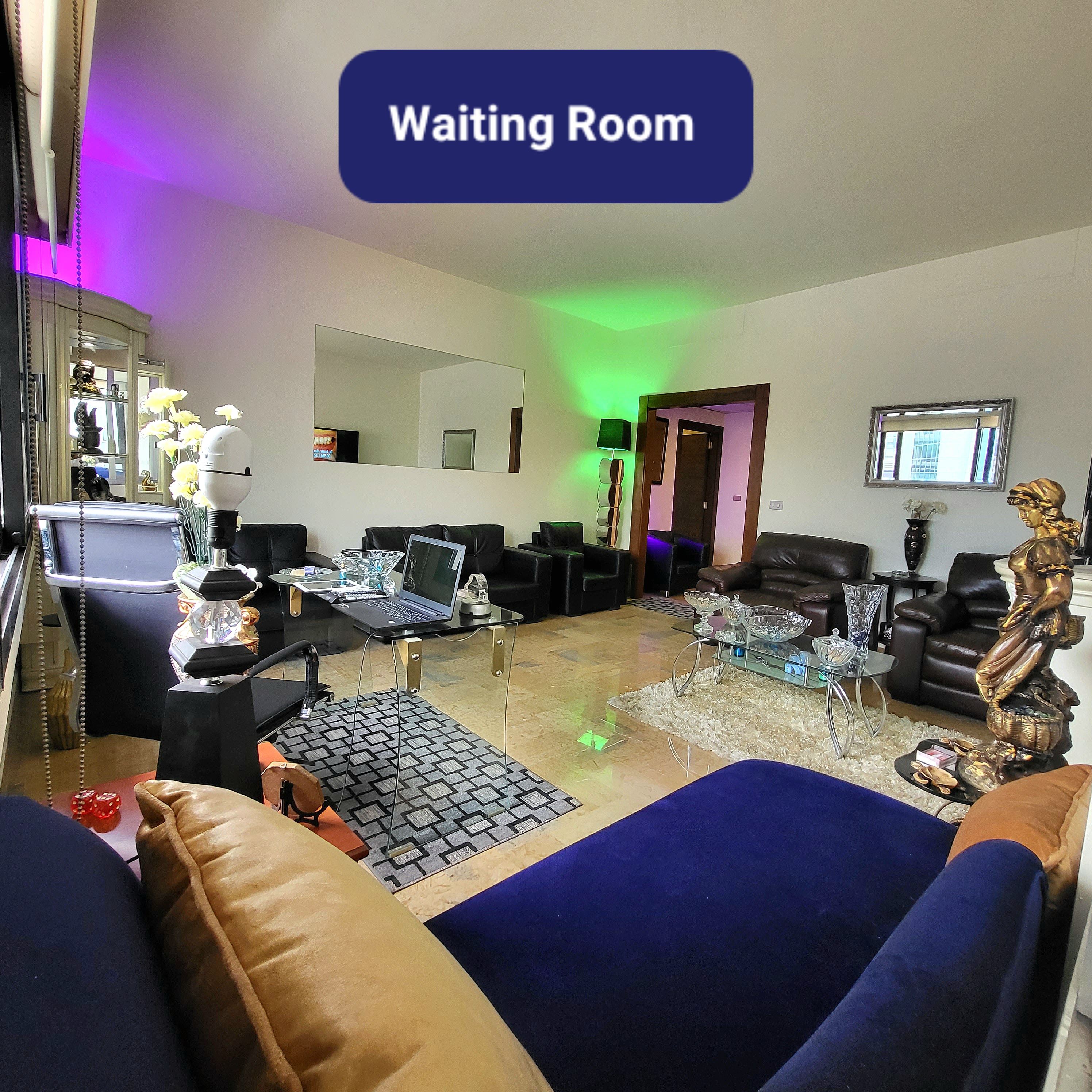 Large main waiting salon